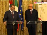TG 15.09.12 Il presidente egiziano Morsi in visita a Roma