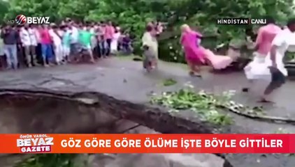 Göz göre göre ölüme işte böyle gittiler
