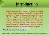 Trend Micro Antivirus Support