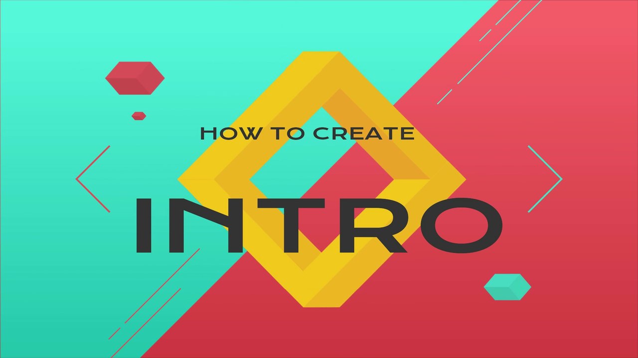 How to make an Intro with Blender | Give Your Channel Brand Title