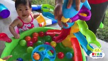 Ball Pit Balls Water Toys Step 2 for Kids and Babies Playtime In The Pool with Ryan ToysReview