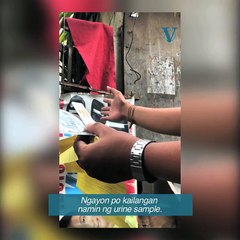 Random drug tests in Payatas