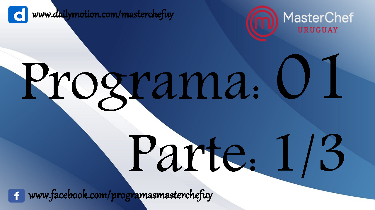 Programas | Agosto | MasterchefUY 2