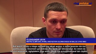 Oleksandr Usyk: będę gotów na Głowackiego!