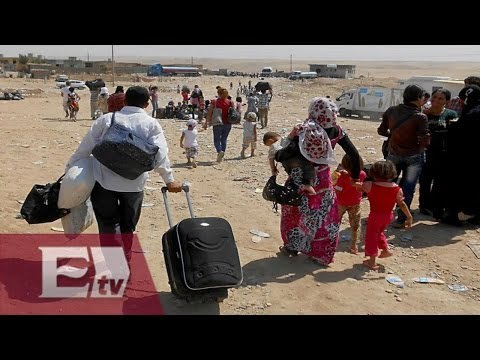 Protestas en Francia a favor de los refugiados sirios/ Titulares de la Mañana