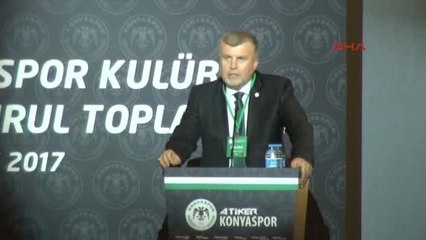 Atiker Konyaspor Başkanlığından İstifa Eden Ahmet Şan'ın Arşiv Görüntüleri