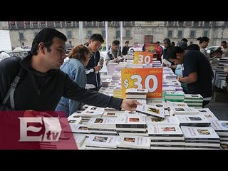 Agasajo literario en el Zócalo capitalino con la Feria Internacional del Libro/ Comunidad