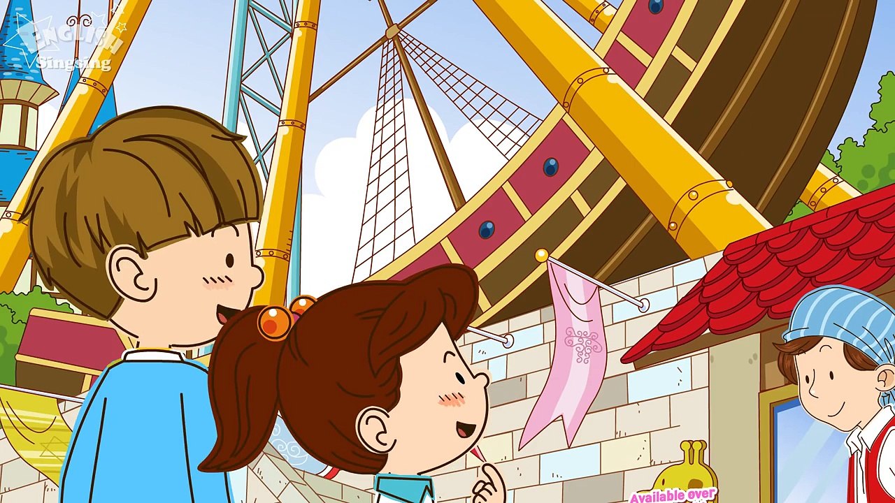 Y Adiós Inglés para buena saludo Niños aprendizaje por la mañana canción historia tema 1 | esl