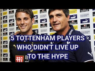 Top 5 Tottenham Players Who Didn't Live Up To The Hype