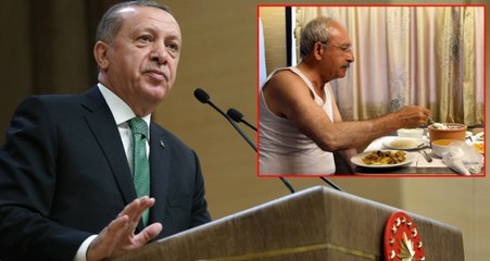 Kılıçdaroğlu'nun Atletli Fotoğrafına Erdoğan'dan İlk Yorum: Vatandaşıma Hakarettir