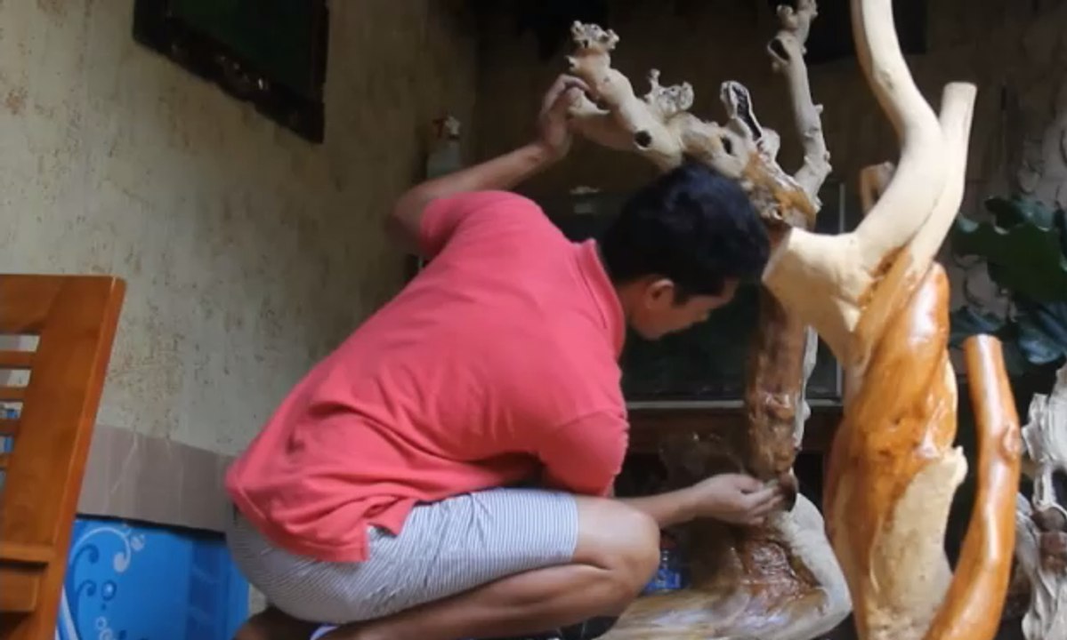 Kreasi Unik Kerajinan Bunga Hias dari Limbah Kayu Video Kreasi Unik Kerajinan Bunga Hias dari Limbah Kayu Video