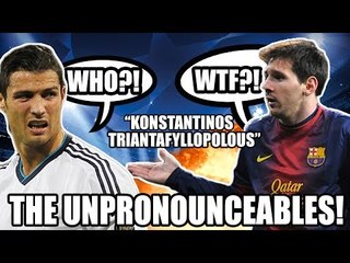 The Unpronounceables: XI Footballers' Names We Can't Say