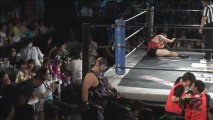 Antonio Honda vs. Mad Paulie - DDT Beer Garden Fight (2017) ~ DDT Day ~