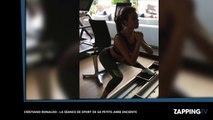 Cristiano Ronaldo : Sa petite-amie enceinte dévoile ses courbes pour une séance de sport (vidéo)