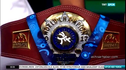 Akhisar Belediyesporlu Dünya Şampiyonu Güreşçi Kerem Kamal TRT Spor'un konuğu oldu