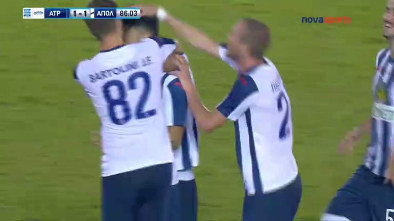 Eli Elbaz Amazing Goal - Atromitos 1-1 Apollon Smyrnis - 21.08.2017