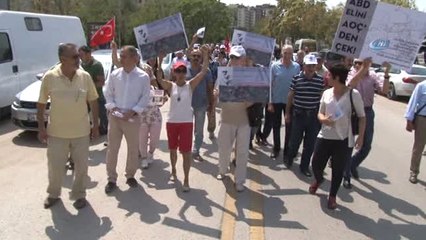 ABD'nin Yeni Elçilik Binası İnşaatı Başkent'te Protesto Edildi