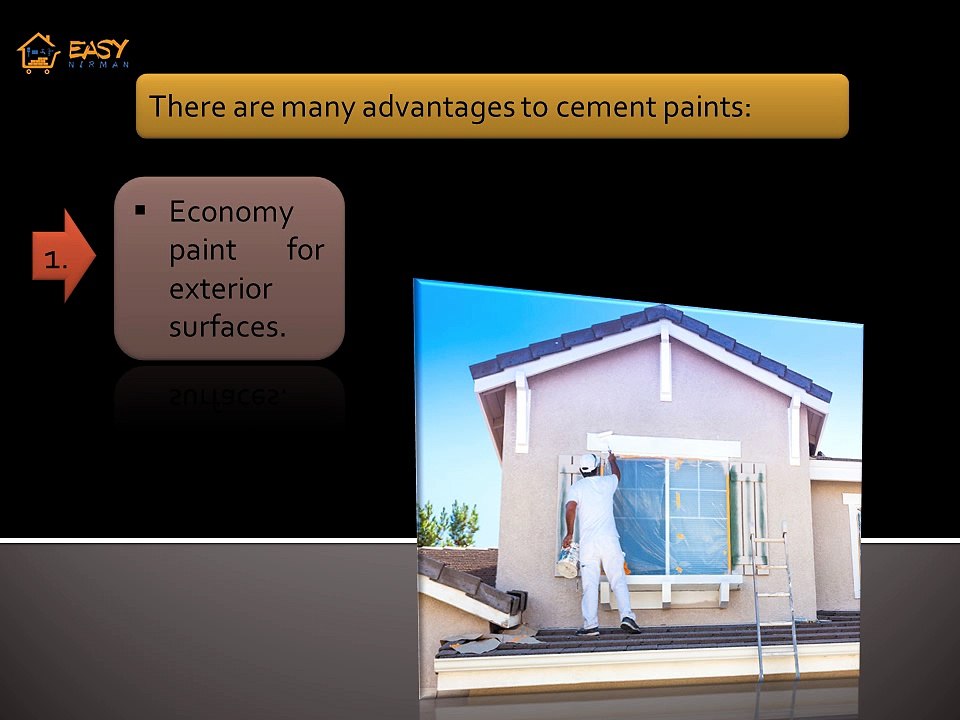 What are the Advantages and Disadvantages of Cement Paints | Easy Nirman