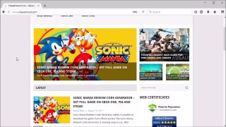 Get Sonic Mania Full game Free Download Tutorial!!