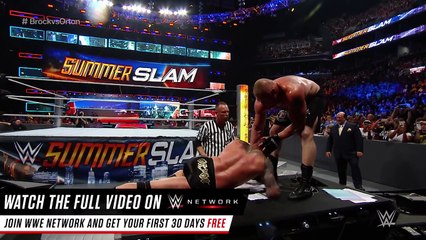 Randy Orton vs. Brock Lesnar: SummerSlam 2016, only on WWE Network