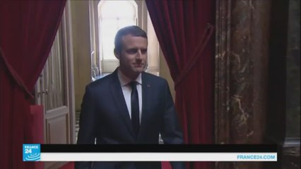 مئة يوم  في قصر الإيليزيه-ماكرون