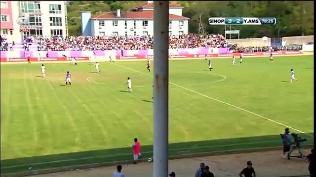 Teteh Bangura Goal - Sinopspor vs Yeni Amasyaspor 3-2 22.08.2017 (HD)