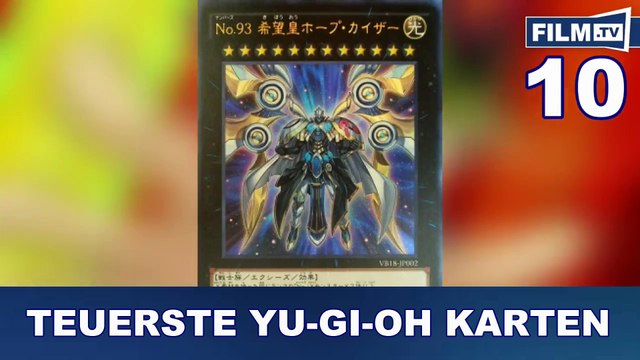 YU-GI-OH: DIE ZEHN WERTVOLLSTEN KARTEN German Deutsch (2017) HD
