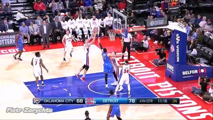 Boban Marjanovic 4 pts 4 rebs 2 blks vs Thunder 14.11.2016