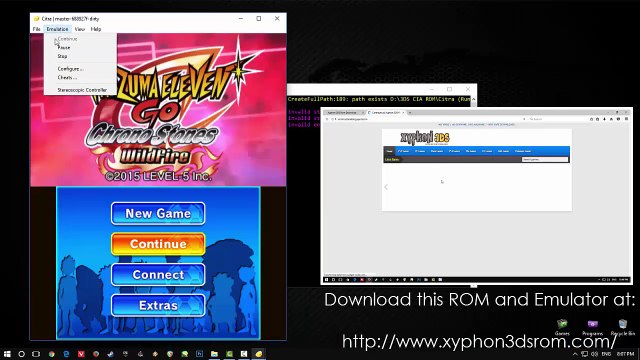 How To Download Inazuma Eleven GO Chrono Stones Wildfire For Citra 3DS Emulator (FULL GAME)