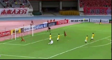 Lei Wu Second Goal - Shanghai East Asia vs Guangzhou Evergrande 4-0 22.08.2017 (HD)