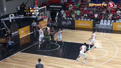 Christian Standhardinger sets up Kobe Paras for a slamma jamma! #SEAGames2017