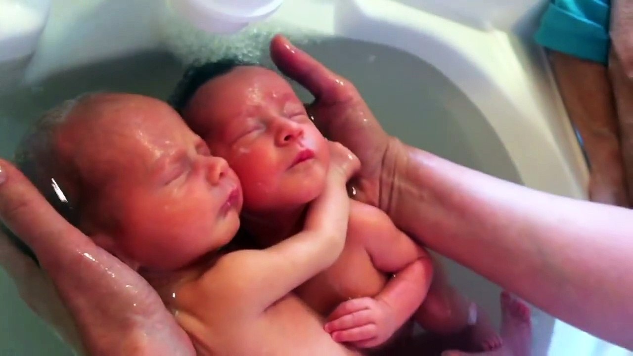 Thalasso Bain Bébé Jumeaux Twin Baby Bath