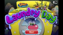 Oggy and the Cockroaches: Laundry Day - Airing Out Dirty Laundry (Cartoon Network Games)