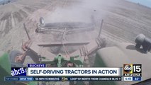 Self-driving tractors in use on Arizona farms