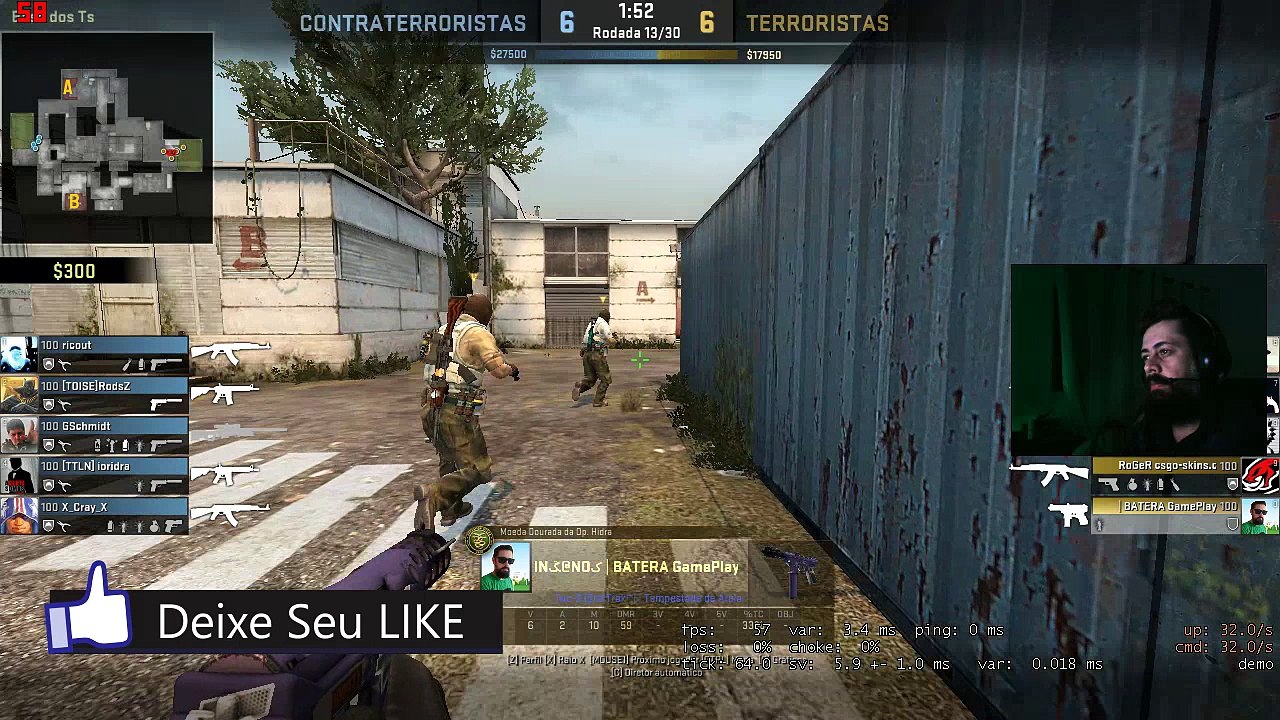 CSGO - SEGURA ESTE ACE DO PAI...