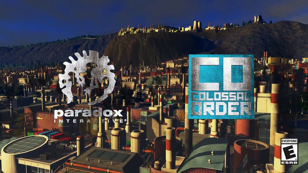 Cities Skylines : Green Cities - gamescom 2017 Trailer d'annonce