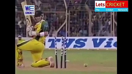 Ajit Agarkar BOWLS THE MOST FAMOUS LAST OVER IN CRICKET