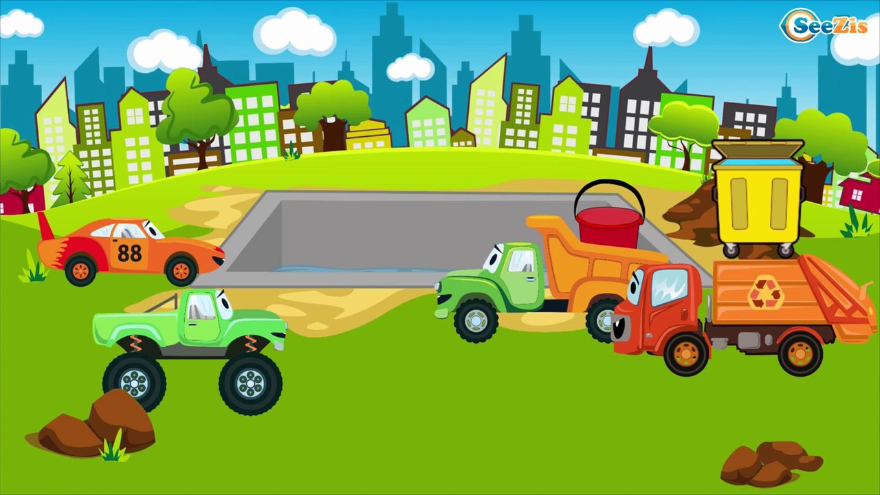 Camion de POMPIER dessin animé - Héros du jour Compilation Voitures Dessin Animé en Français