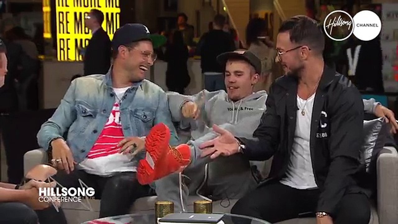 Justin Bieber, Carl Lentz, Rich Wilkerson & Chad Veach interview at Hillsong Conference 20