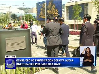 Vocal  del Consejo de Participación Ciudadana solicita nueva investigación por Caso FIFA-GATE