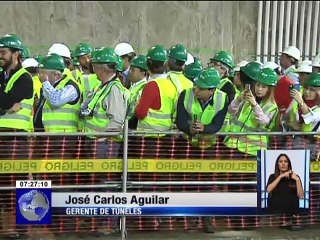 Construcción del Metro de Quito llegó al 40% de obra física