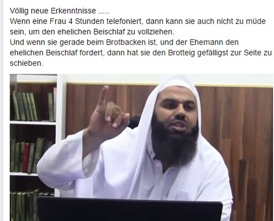 DIE ROLLE DER FRAUEN IM ISLAM - BEISCHLAF