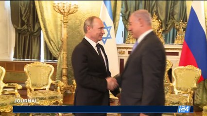 Diplomatie: Rencontre entre Netanyahou et Poutine