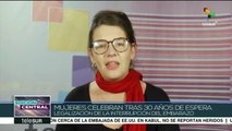 Mujeres chilenas celebran legalización del aborto en 3 causales