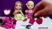 Una y una en un tiene una un en y Ana Corte congelado cabello Corte de pelo peluquero ha de apagado tijeras niños pequeños juguetes Elsa vs barbie