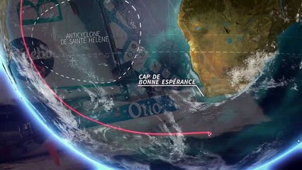 Kito de Pavant percute un cachalot - Vendée Globe 2016