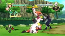 Et bataille patron orage échanger ultime contre Naruto ninja 2 mod sasuke sakura kakashi charer