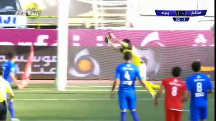 خلاصه بازی استقلال 0-2 پدیده
