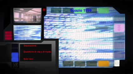Spazio 1999 S1 Menù blu-ray home edition
