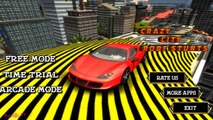 Crazy City Roof Stunts Impossible Stunts Car Track 3D #q | BamBi Tv Android GamePlay FHD